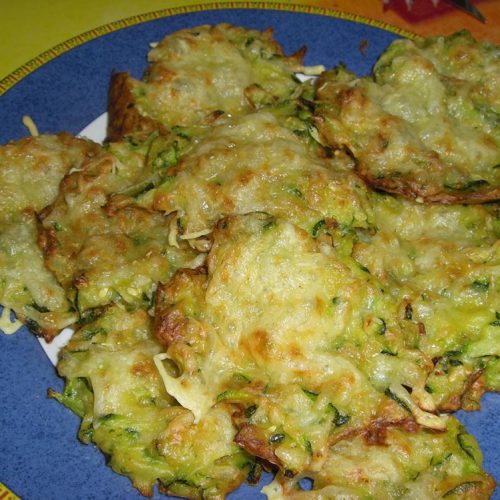 Blinis de courgettes