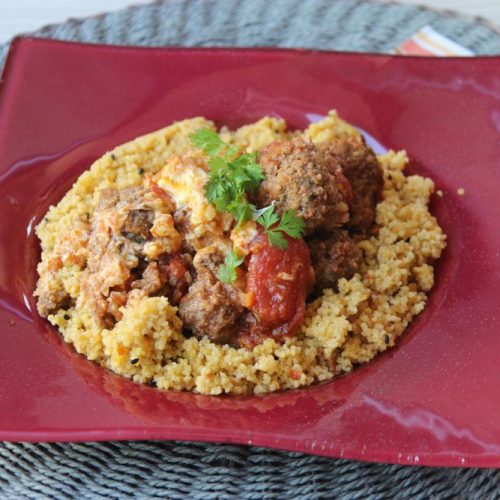 Boulettes de kefta aux oeufs