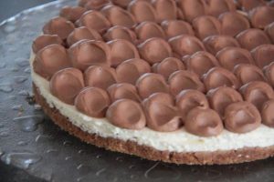 Cheesecake au mascarpone et Ferrero Rocher (sans cuisson)