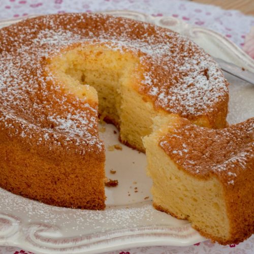 Chiffon Cake à l'orange (au Thermomix ou sans)