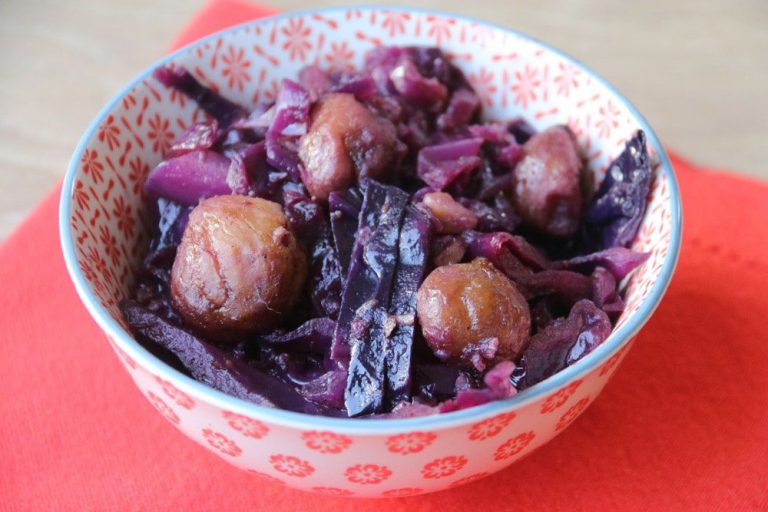 Chou rouge aux marrons (au Cookeo) - Les petits plats de Patchouka