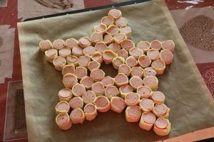 Feuilletés Etoile aux saucisses pour l'apéro