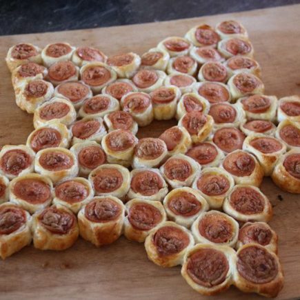 Feuilletés Etoile aux saucisses pour l'apéro