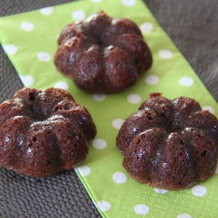 Fondants au chocolat (recette Tupperware)
