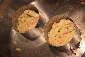 Galettes croustillantes de pâtes