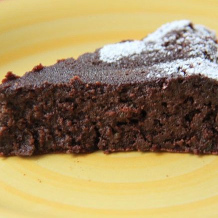 Gâteau au chocolat et aux courgettes