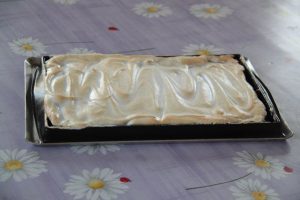 Gâteau chocolat meringué