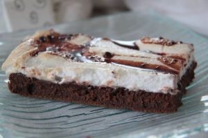 Gâteau chocolat meringué