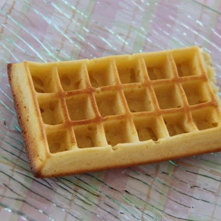 Gaufres sucrées - Sauce Carambar (recette Tupperware)