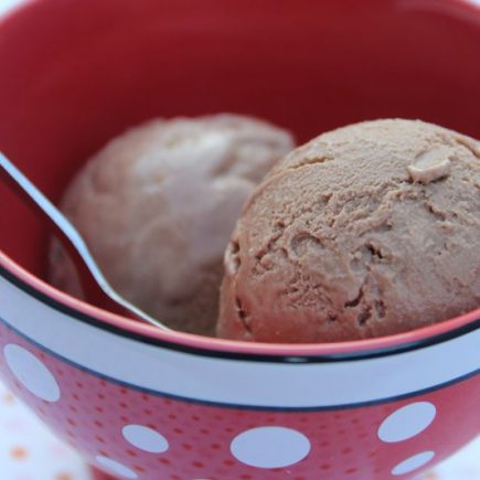Glace au Nutella