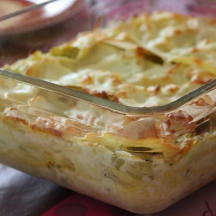 Lasagnes aux courgettes (au Thermomix ou sans)