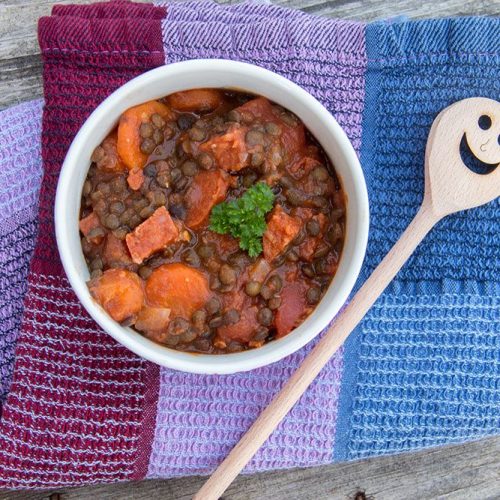 Lentilles au chorizo