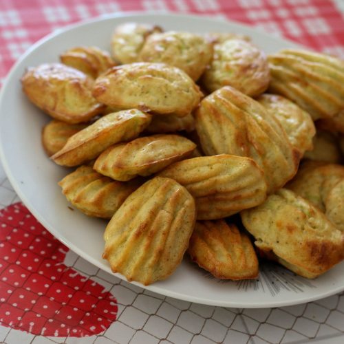 Madeleines salées aux courgettes et au cumin pour l'apéro