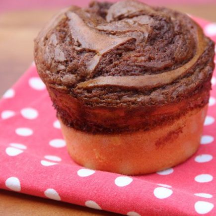 Muffins Stracciatella au Nutella