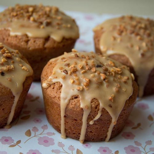 Muffins au café et au pralin