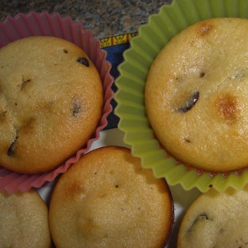 Muffins aux pépites de chocolat de Cyril Lignac