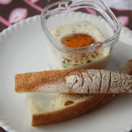 Oeufs Cocotte aux champignons de Paris et au jambon (Multi Délices)