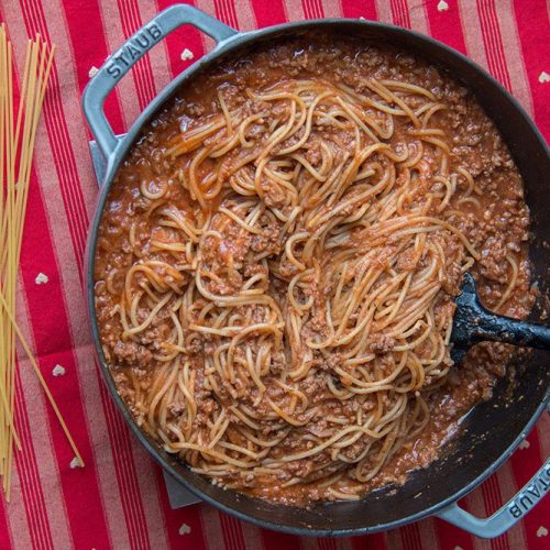 One Pot Pasta à la viande hachée
