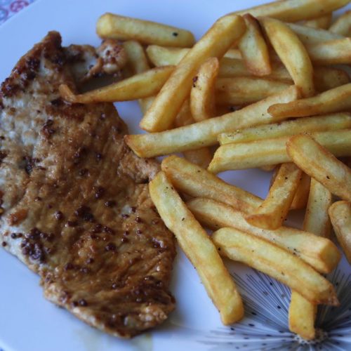 Poulet caramélisé au sirop d'érable