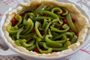 Quiche au chorizo et aux poivrons rouges (au Thermomix ou sans)