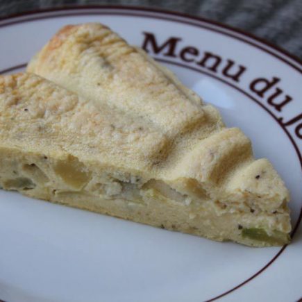 Quiche aux courgettes sans pâte