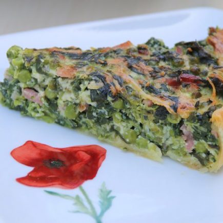 Quiche aux légumes de Cyril Lignac