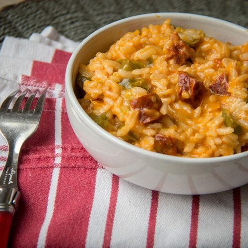 Risotto au chorizo (au Cookeo)