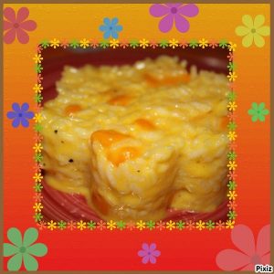 Risotto crémeux au potimarron