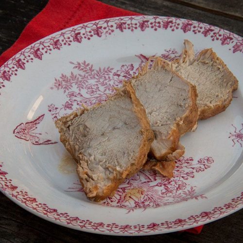 Rôti de porc 4 épices moutarde et miel balsamique (au Cookeo)