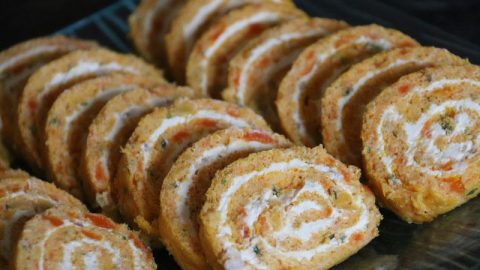 Roule Carottes St Moret Et Echalotes Pour L Apero Les Petits Plats De Patchouka