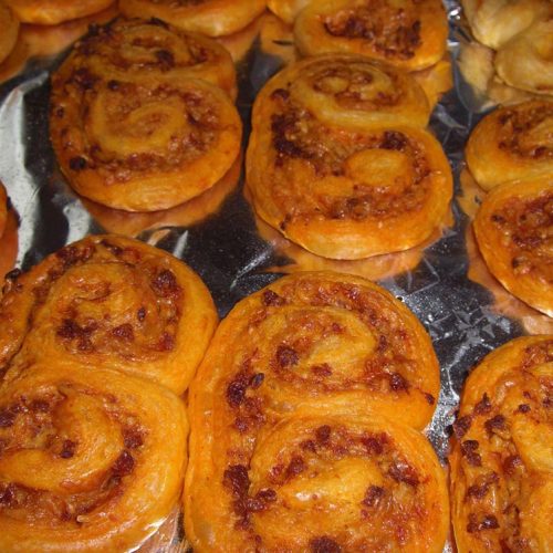 Roulés feuilletés au chorizo
