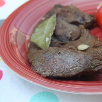 Rumsteck à l'espagnole