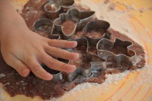 Sablés chocolat noisettes