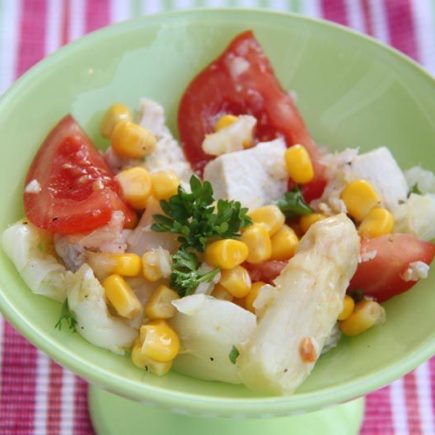 Salade aux asperges