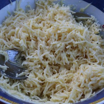 Salade de gruyère (recette alsacienne)