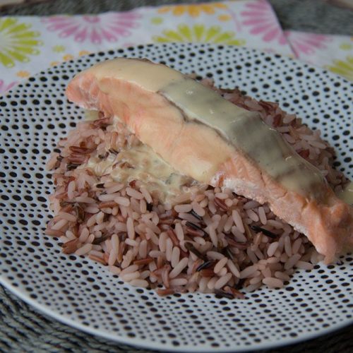 Saumon – Sauce à la mangue (au Thermomix ou sans)