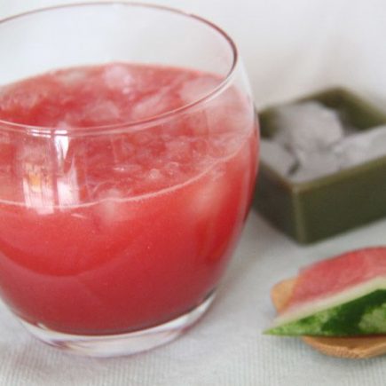 Smoothie de pastèque au citron vert
