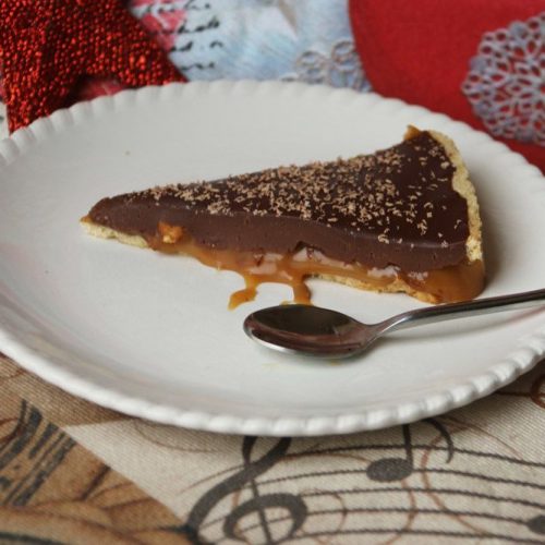 Tarte au chocolat au lait de Pierre Hermé