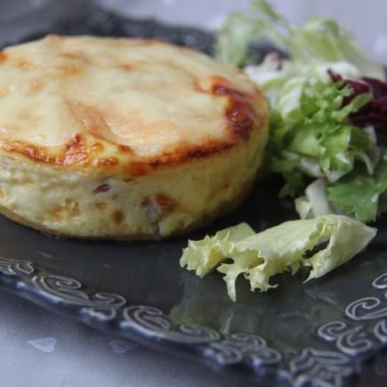 Tartelettes lardons raclette