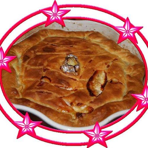 Tourte de jambon au Porto (ou au Madère)