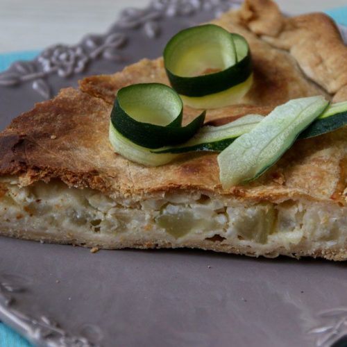 Tourte niçoise aux courgettes