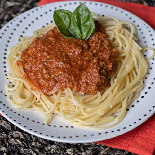 Sauce bolognaise (au Thermomix ou sans)