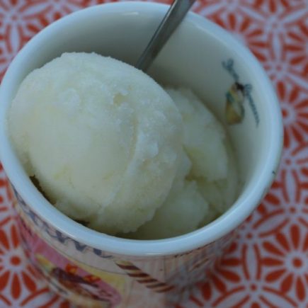Sorbet citron