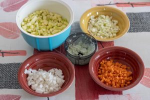 Minestrone de légumes (recette de Cyril Lignac)