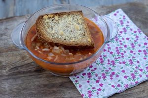 Minestrone de légumes (recette de Cyril Lignac)