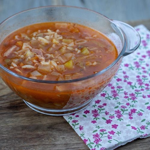 Minestrone de légumes (recette de Cyril Lignac)