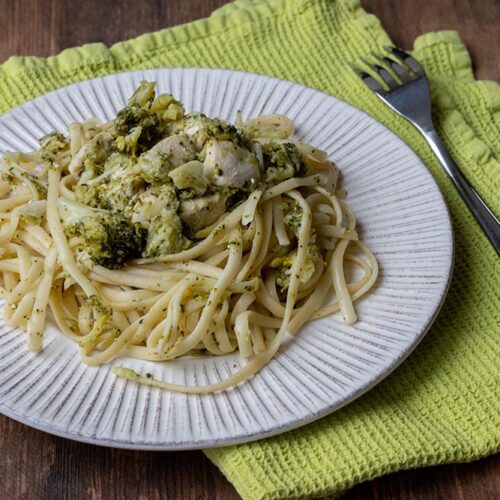 Spaghettis au poulet et au brocolis (au Cookeo)