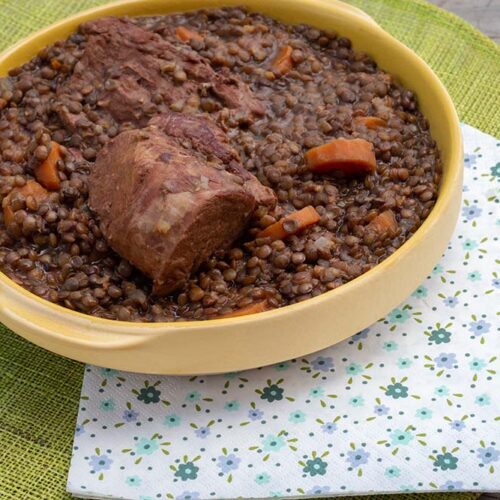 Filet mignon aux lentilles (au Cookeo ou sans)