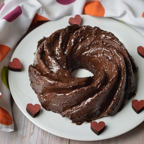 Angel cake au chocolat bundt cake
