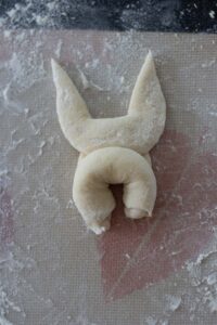 Brioches lapins Pâques